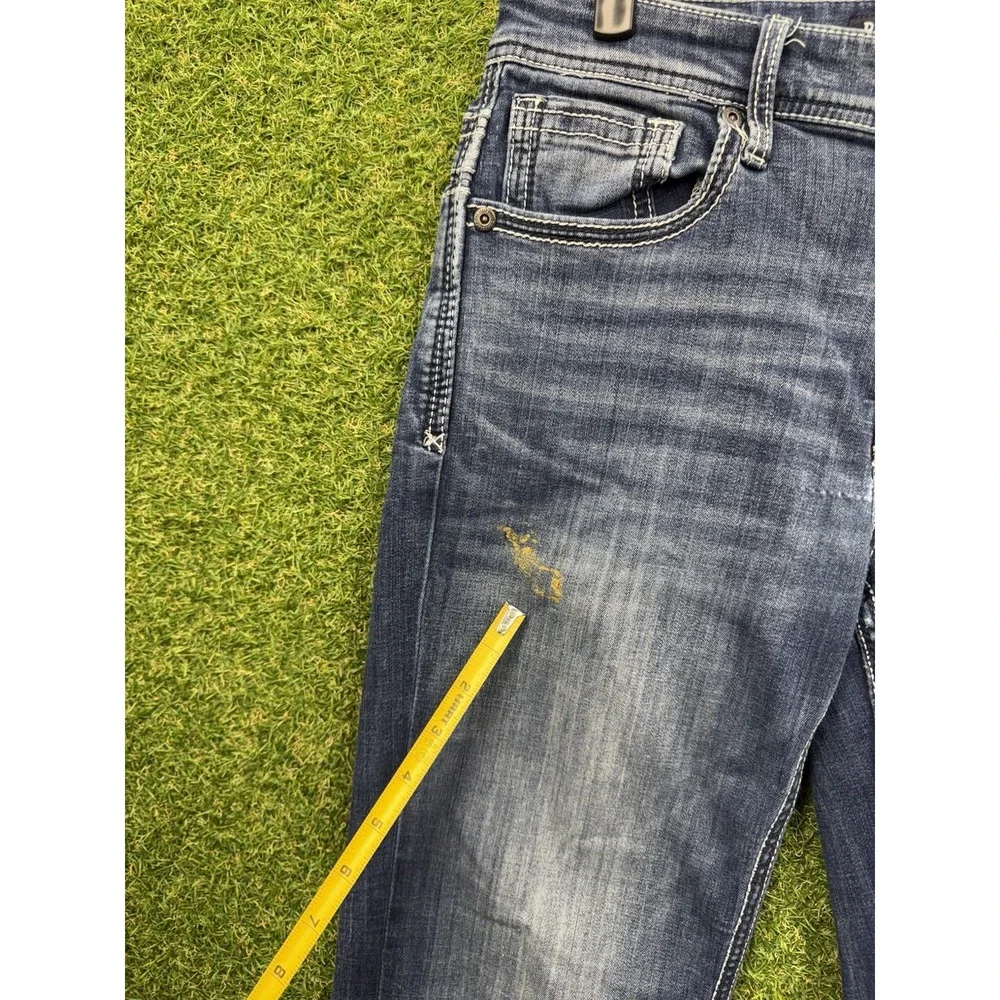 Buckle BKE Jake Jeans Mens 31x38 Medium Wash Straight Leg Stretch Casual Comfort